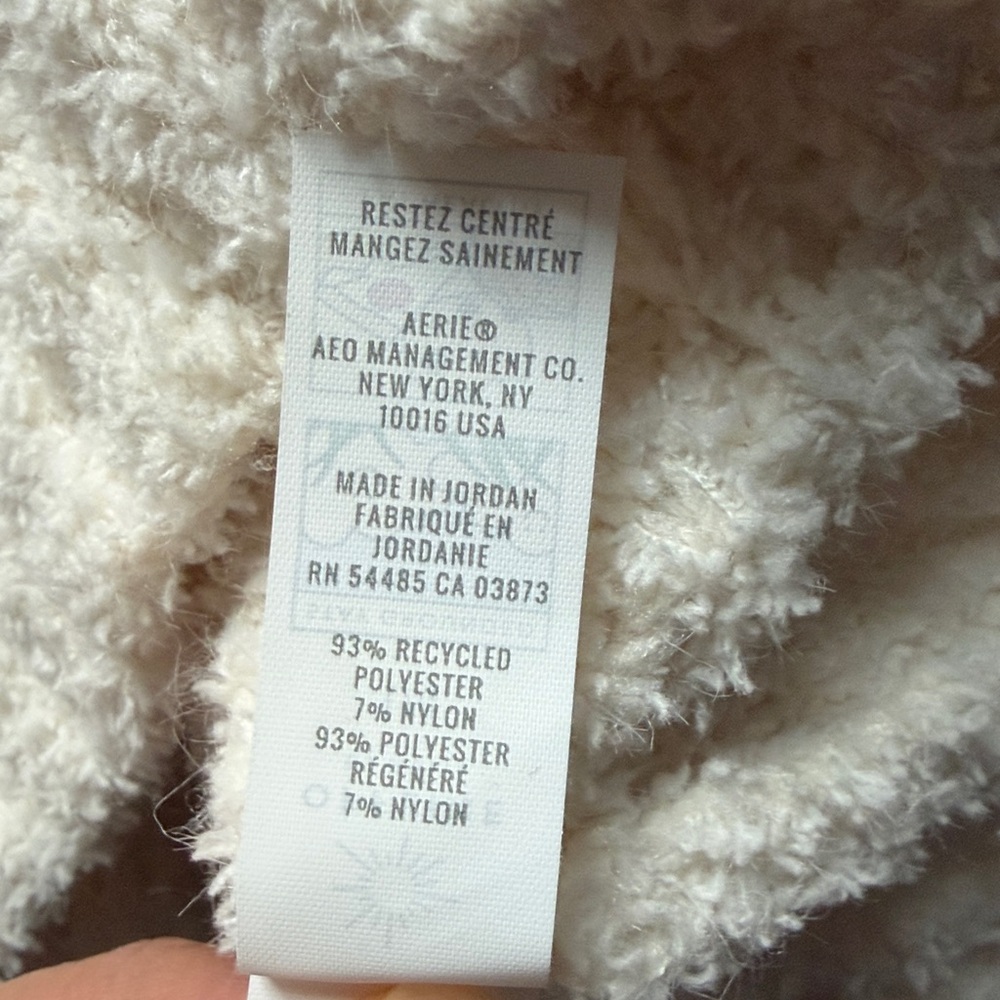 Aerie marshmallow women’s cardigan size L/G - Picture 7 of 13